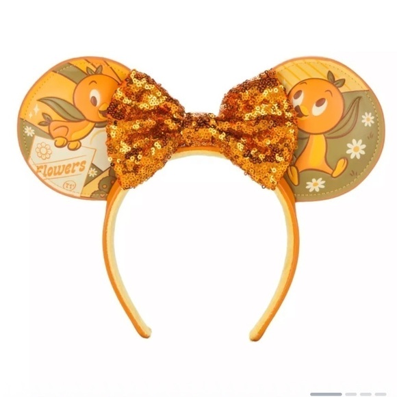 Orange Bird Ear Headband - EPCOT International Flower & Garden Festival 2023 - Picture 2 of 10